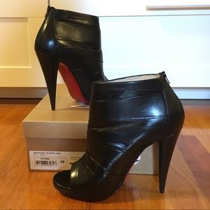 Never Worn Christian Louboutin Drapicone 120 Nappa
